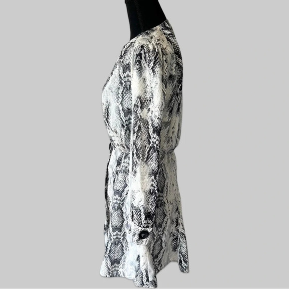 NEW ZARA ANIMAL PRINT BUTTON DOWN DRESS - Picture 3 of 14